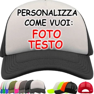 Cappellino ATLANTIS Rapper TRUCKER Regolabile BASEBALL Visiera CONTRASTO Unisex - Imagen 1 de 12