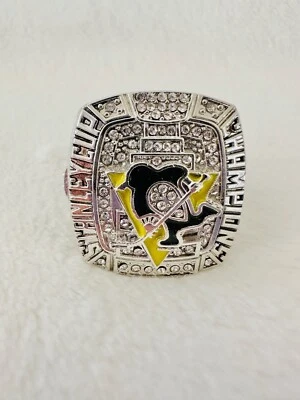 Anillo de campeonato Pittsburgh Penguins Stanley Cup 18k GP 2009, 🇺🇸 ENVÍO Foto 1 de 3