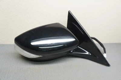 Nissan Máxima 2016-2019 OEM lado del pasajero derecho espejo retrovisor lateral eléctrico señal negra Foto 1 de 4