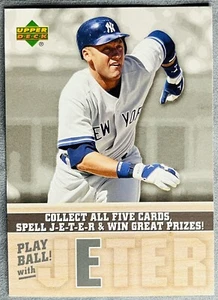 Upper Deck Derek Jeter 2006 hechizo y victoria #PBDJ2 Derek Jeter Yankees - Imagen 1 de 2