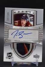 2005-06 Upper Deck The Cup Rookie #134 Jim Slater Thrashers 3 color patch!