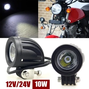 For BMW Handa Yamaha Suzuki ATV Motorcycle Driving Lights Spot LED Fog Lights  - Picture 1 of 9