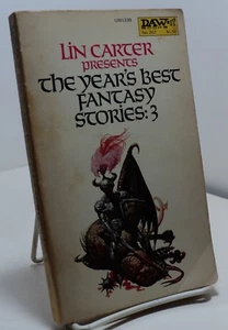 Year's Best Fantasy Stories # 3  ed by Lin Carter - DAW 267 - 1st edition - 1977 - Picture 1 of 3