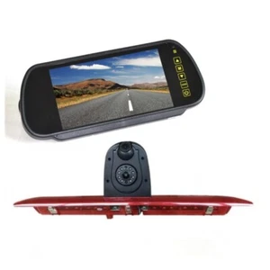 Dual Lens Rear Reverse Backup Camera &7'' Clip-on Monitor for Ford Transit L4 h3 - Picture 1 of 7