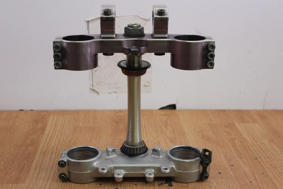 Yamaha YZ250F LONGHORN 2003 Billet abrazaderas triples ajustables/árboles Foto 1 de 4