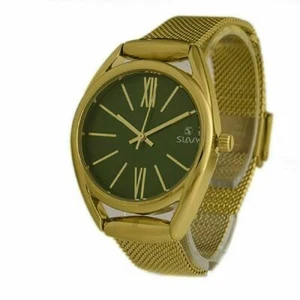 Slava Europe SL10295 Quartz Waterproof Womens Wrist Watch Stainless-Steel Band - Picture 1 of 14