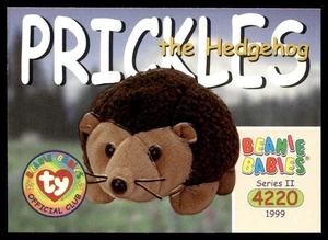 1999 Beanie Babies Series 2 Prickles the Hedghog #210 - Picture 1 of 2