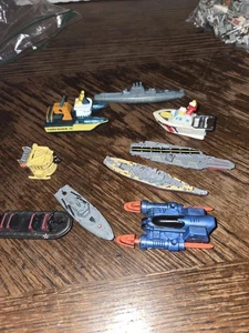 Vintage Micro Machines & Other Brands, Boats, Ship Lot Of 9 - Picture 1 of 9
