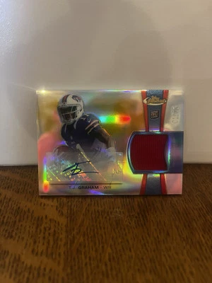 2012 Topps Finest - Rookie Autographed Patch  #RAP-TG T.J. Graham /75  - Image 1 of 4