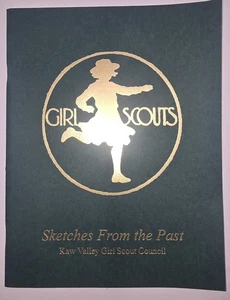 1994 Girl Scouts Sketches From The Past, Kaw Valley Girl Scout Council - History - Picture 1 of 7