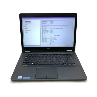 Dell Latitude E7470 14" FHD Intel i5-6300U 2.40 GHz 8GB No SSD/Batt BIOs Locked - Image 1 of 4