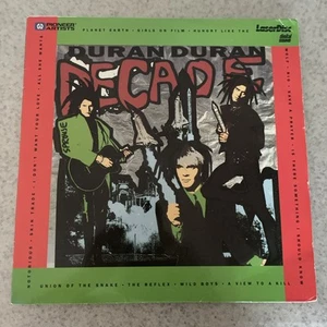 Duran Duran Decade Greatest Hit Laserdisc - Imagen 1 de 4