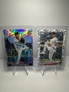 2025 Topps SPENSER SCHWELLENBACH Rookie Homegrown Heroes rifrattore e base #HH-15 - Foto 1 di 1