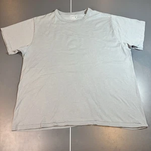 Double rl T Shirt Blight Blue RRL XL Blank Polo Ralph Lauren Single Stitch - Picture 1 of 8