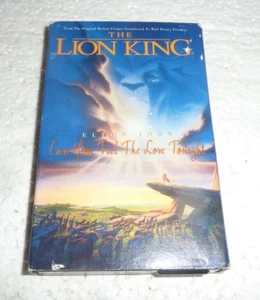 THE LION KING ELTON JOHN CAN YOU FEEL THE LOVE TONIGHT CASSETTE SINGLE S-38 - Picture 1 of 3