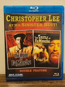The Blood of Fu Manchu + The Castle of Fu Manchu (Blu-Ray, 1968) Christopher Lee - Imagen 1 de 3