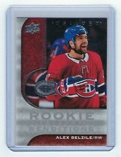 2020-21 Upper Deck UD Trilogy Rookie Renditions Alex Belzile RC