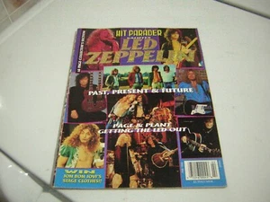 HIT PARADER MAGAZINE 1994 SALUTES LED ZEPPELIN ROBERT PLANT JIMMY PAGE - Picture 1 of 6