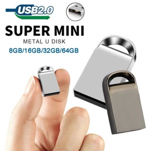 Mini unidad flash USB Memory Stick 3.0 / 2.0 64 GB 32 GB 16 GB 8 GB disco pendrive - Imagen 1 de 16