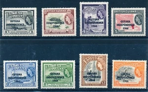 GUYANA 1966 DEFINITIVES SG385/392 BLOCKS VON 4 MINH - Bild 1 von 1
