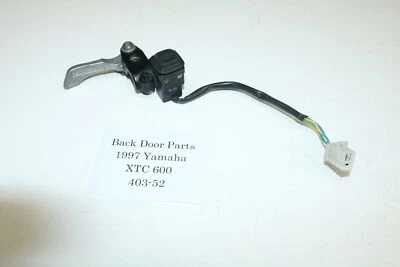 1997 Yamaha Vmax Xtc 600 Brake Lever & Headlight Beam Switch Assembly - Image 1 of 4