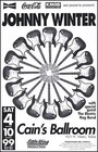 JOHNNY WINTER 1999 Original Cain
