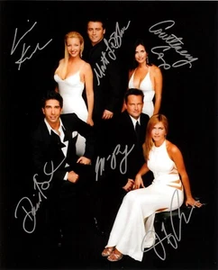 FRIENDS - FULL CAST SIGNED Autographed Signed 8x10 Reprint Photo #6 !! - Picture 1 of 1