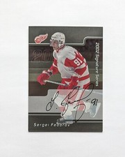 2001-02 ITG Be A Player Signature Series Sergei Fedorov