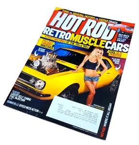 HOT ROD RETRO MUSCLE CARS PROJECT CAMARO MAKEOVER DEC 2009 MAGAZINE SUPERCHARGER - Picture 1 of 9