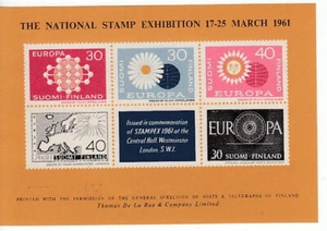 Großbritannien Stampex 1961 Europa CEPT Vignette ** (mnh) - Picture 1 of 1