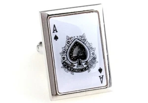 Ace Spades Gemelos Tarjeta Blanca Poker Casino Nuevo Elegante Caja de Regalo Envío Gratuito EE. UU. - Imagen 1 de 3