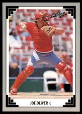1991 Leaf Joe Oliver Baseball Cards #73