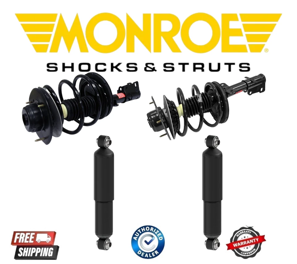 NUEVO PREMIUM GENUINO MONROE Kit de suspensión completo apto para Chrysler Voyager 01-03 Foto 1 de 1