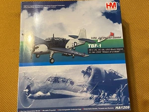 TBF-1 58-C-26 VC-58 USS Block Island Jan Hobby Master 1944 Diecast Airplane 1/72 - Picture 1 of 4