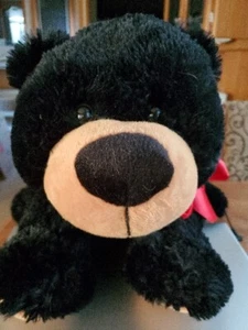 Plush Bear Black 20"very Soft - Picture 1 of 3