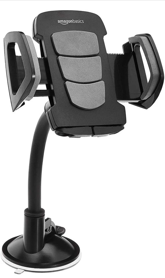 Amazon Basics Universal Smartphone Holder for Car Windshield
