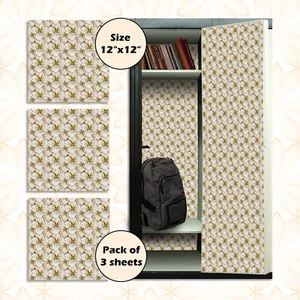 Deluxe Magnetic School Locker Wallpaper Made in USA - Pack of 12 Sheets - (vr46) - Picture 1 of 7