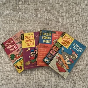 Four Golden Comics Digest 3 Bugs Bunny ,1 Tom And Jerry 72-73 - Picture 1 of 6