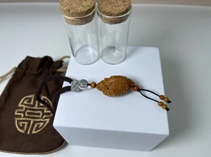 Chinese Handmade Olive Core Carved Dragon Turtle 2.2×3.2CM - Picture 1 of 7