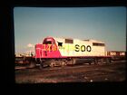 IB04 35MM TRAIN SLIDE Foto Silnik Lokomotywa SOO 6609, FOND DU LAC, WI 1980