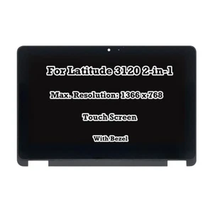 11.6" IPS LED LCD Touchscreen Digitizer Assembly for Dell Latitude 3120 P33T001 - Picture 1 of 6