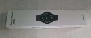 Samsung Galaxy Watch 6 Classic SM-R965F 47mm LTE NFC Smart Watch Black Brand New - Photo 1/5