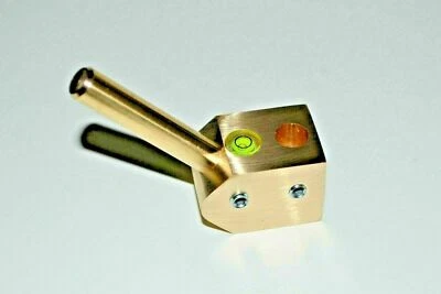 1/4'' (6.35mm) Brass Angle Dop for Lapidary Faceting Machine in 45 / 90 degrees  - Image 1 of 4