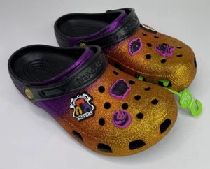 Zuecos unisex brillantes cocodrilos Halloween limitados parques Disney Hocus Pocus con 8/M6 - Imagen 1 de 14