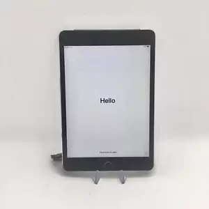 Apple iPad mini 3 16 GB Wi-Fi + Cellular - Unlocked - Space Gray (MH3E2LL/A) - Picture 1 of 1