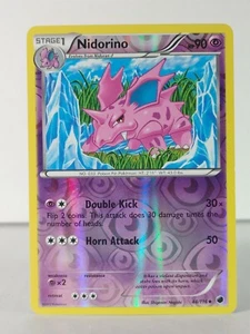 Nidorino - BW Plasma Freeze - 44/116 - Reverse Holo - Non Comune - X - Foto 1 di 5