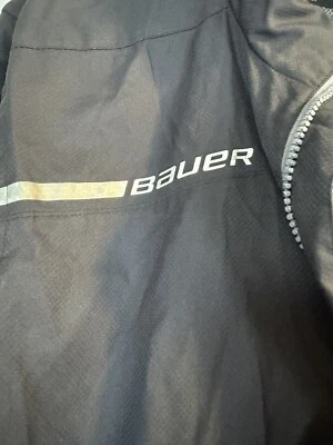 Chaqueta de hockey del equipo Bauer ligeramente usada juvenil talla grande Foto 1 de 4