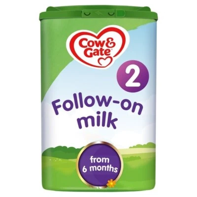 Cow & Gate 2 Follow On Baby Milk Formula Powder 6-12 Months Big Pack 2 x 600g - Изображение 1 из 4