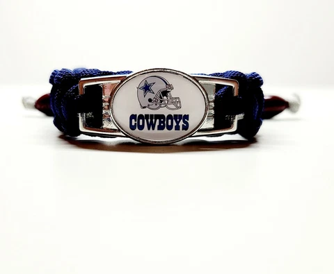 Dallas Cowboys Adjustable Charm Bracelet Fan Apparel & Souvenirs Football NFL Cover
