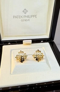 Gemelos Patek Philippe Calatrava Cruz Oro Amarillo 205.9083J3-001 Nuevos - Imagen 1 de 6